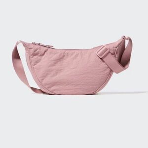 Uniqlo Pink Round Mini Shoulder Crossbody Bag